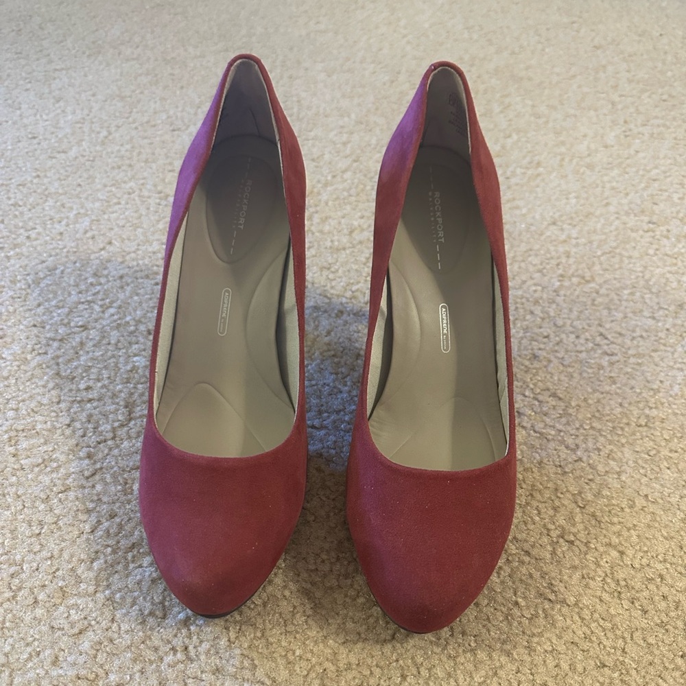 Rockport Burgundy Walkability Adiprene Pumps